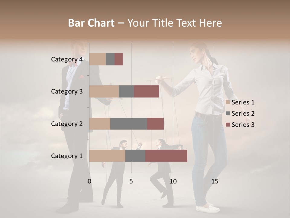 Doll Caucasian Shirt PowerPoint Template