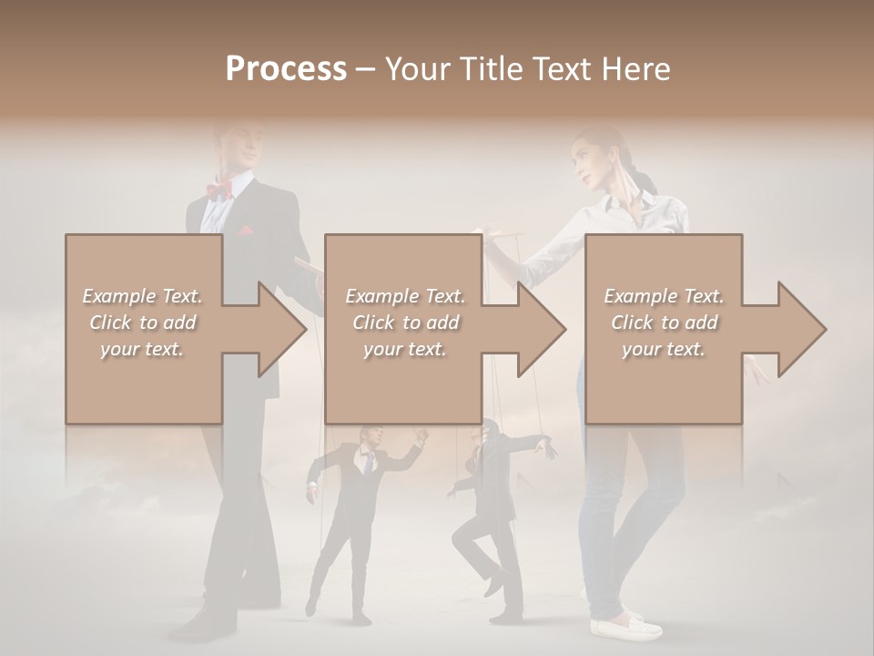 Doll Caucasian Shirt PowerPoint Template