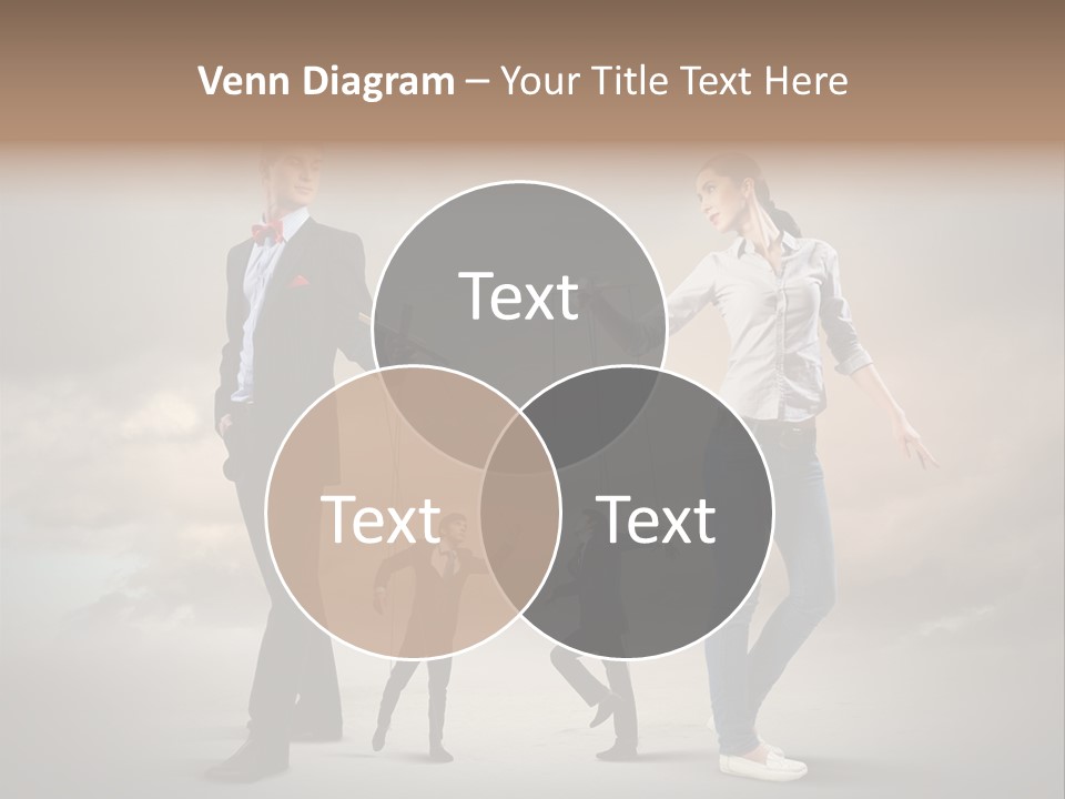 Doll Caucasian Shirt PowerPoint Template