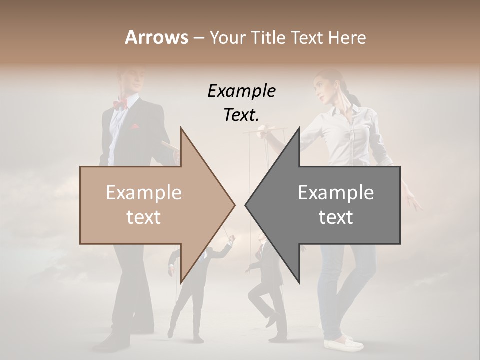 Doll Caucasian Shirt PowerPoint Template