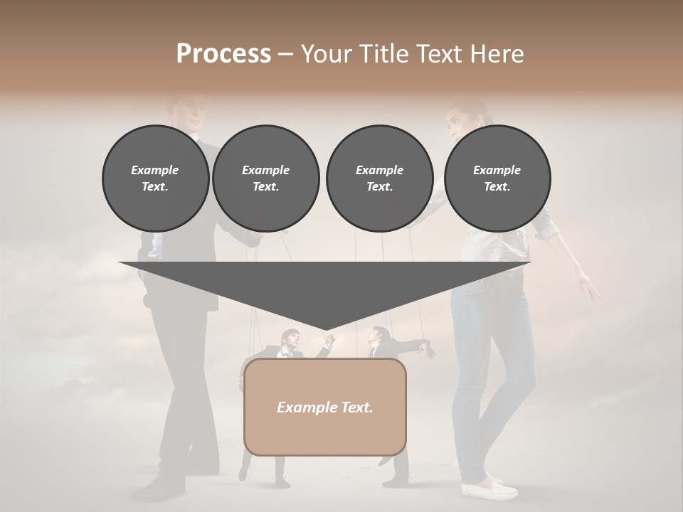 Doll Caucasian Shirt PowerPoint Template