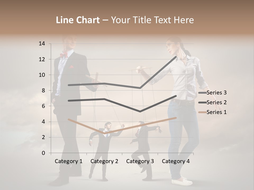Doll Caucasian Shirt PowerPoint Template