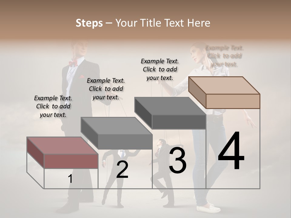 Doll Caucasian Shirt PowerPoint Template