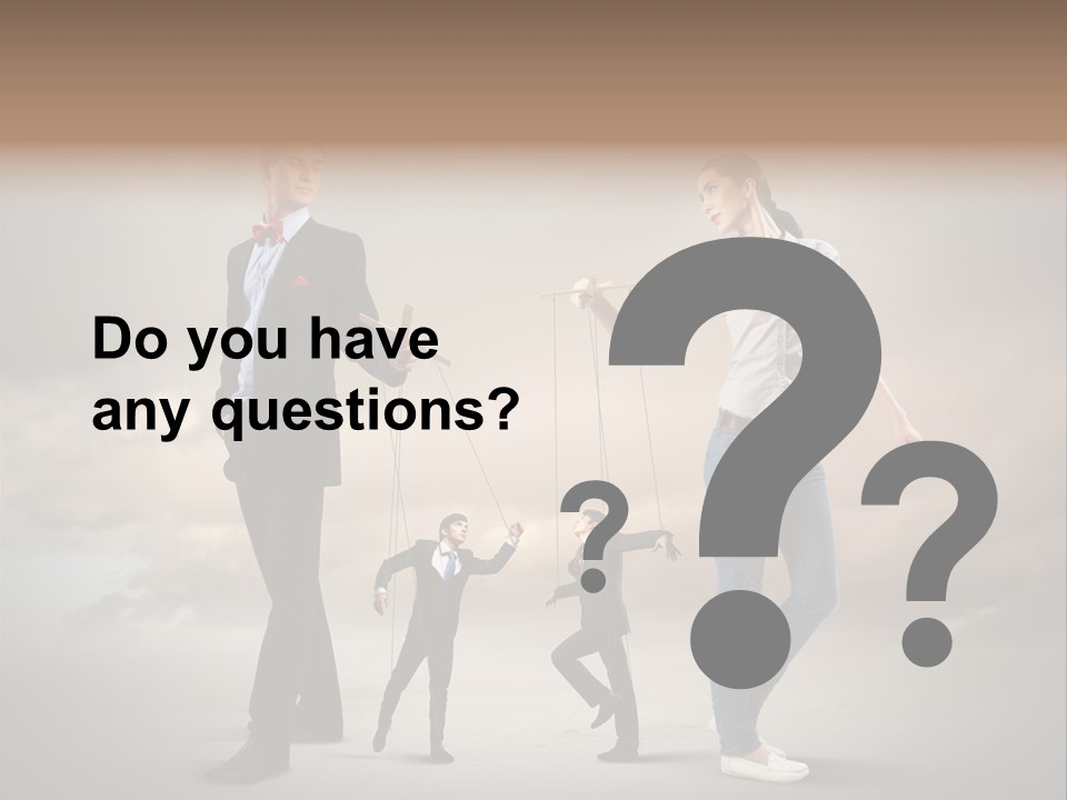 Doll Caucasian Shirt PowerPoint Template