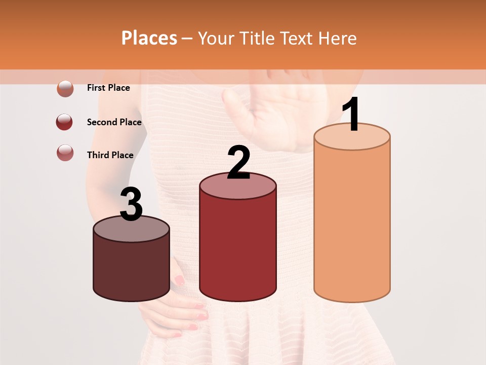 Stop Human Smile PowerPoint Template