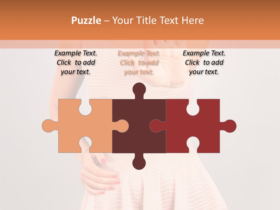 Stop Human Smile PowerPoint Template