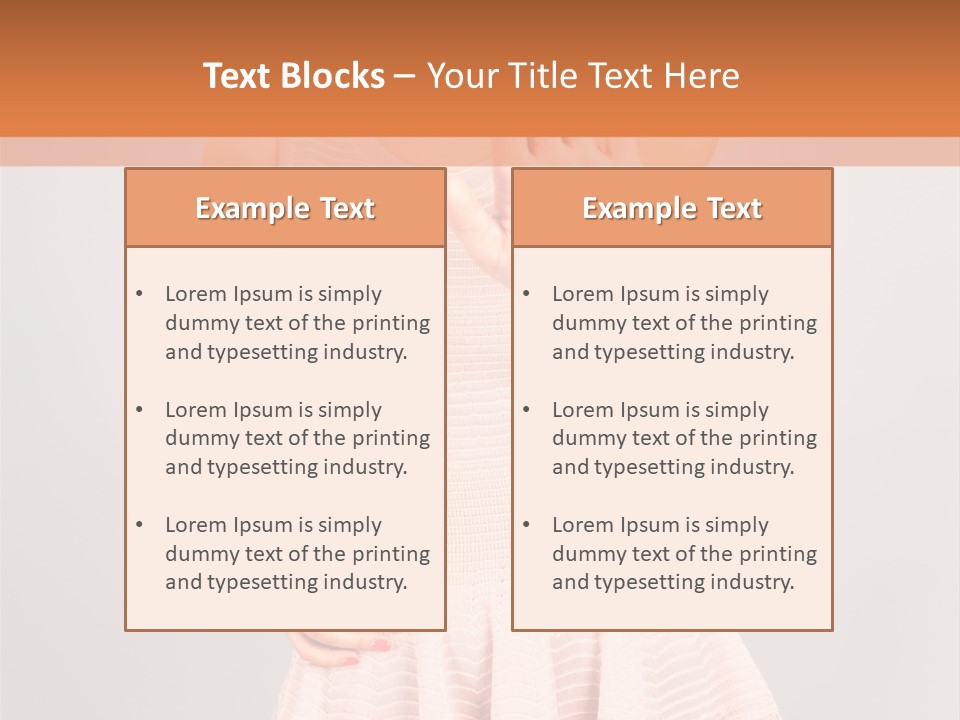 Stop Human Smile PowerPoint Template