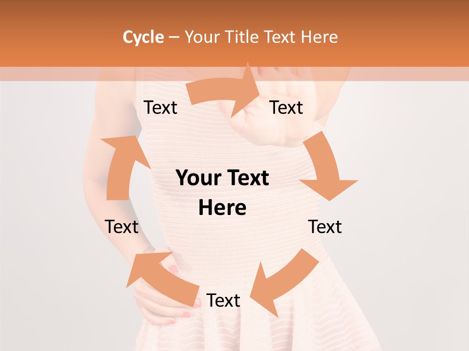 Stop Human Smile PowerPoint Template