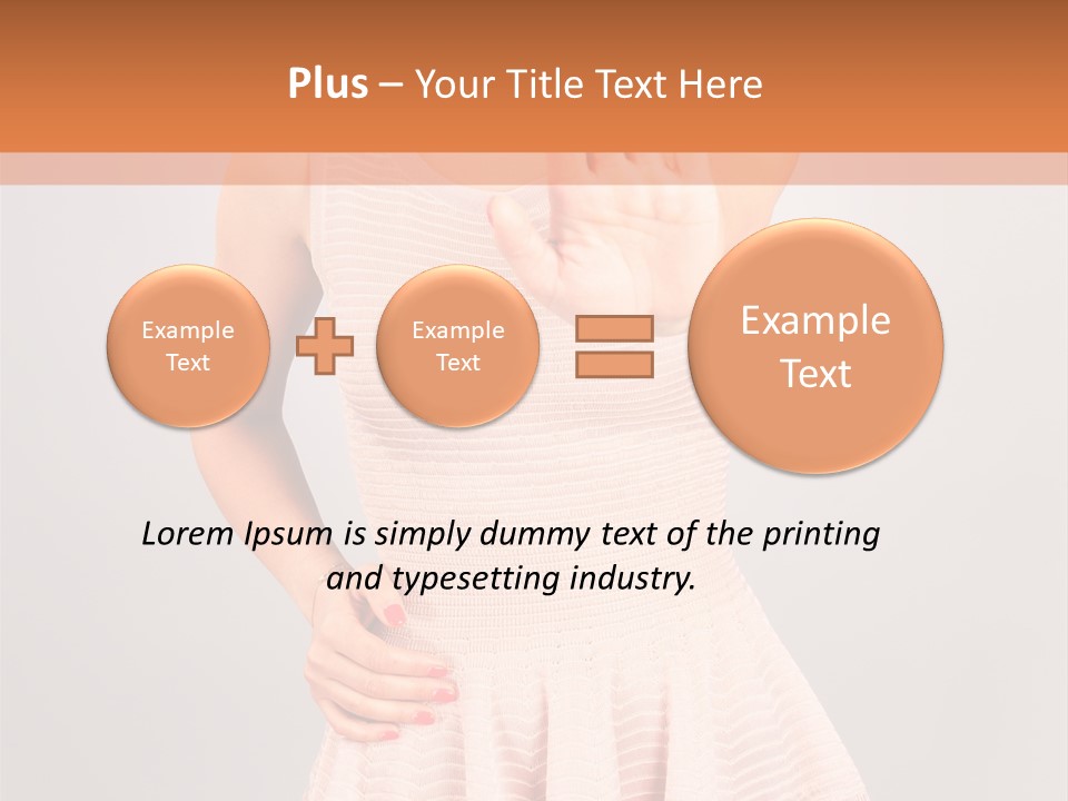Stop Human Smile PowerPoint Template