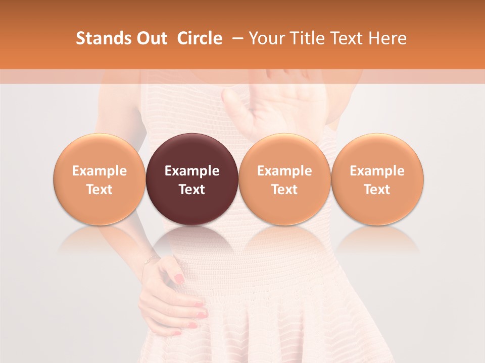 Stop Human Smile PowerPoint Template