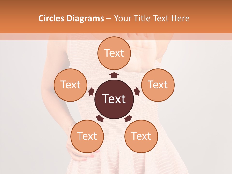 Stop Human Smile PowerPoint Template