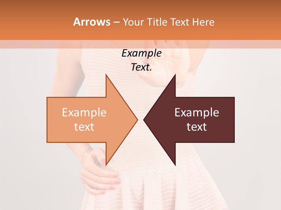 Stop Human Smile PowerPoint Template