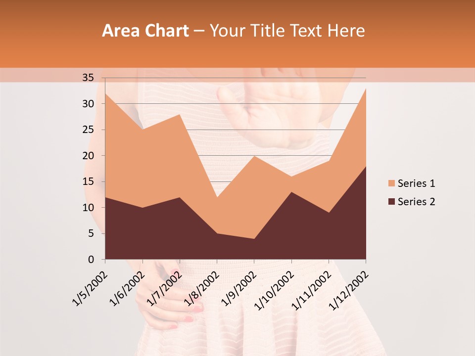 Stop Human Smile PowerPoint Template