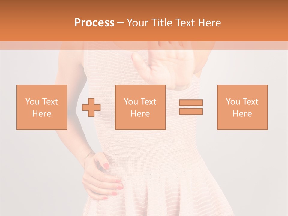 Stop Human Smile PowerPoint Template