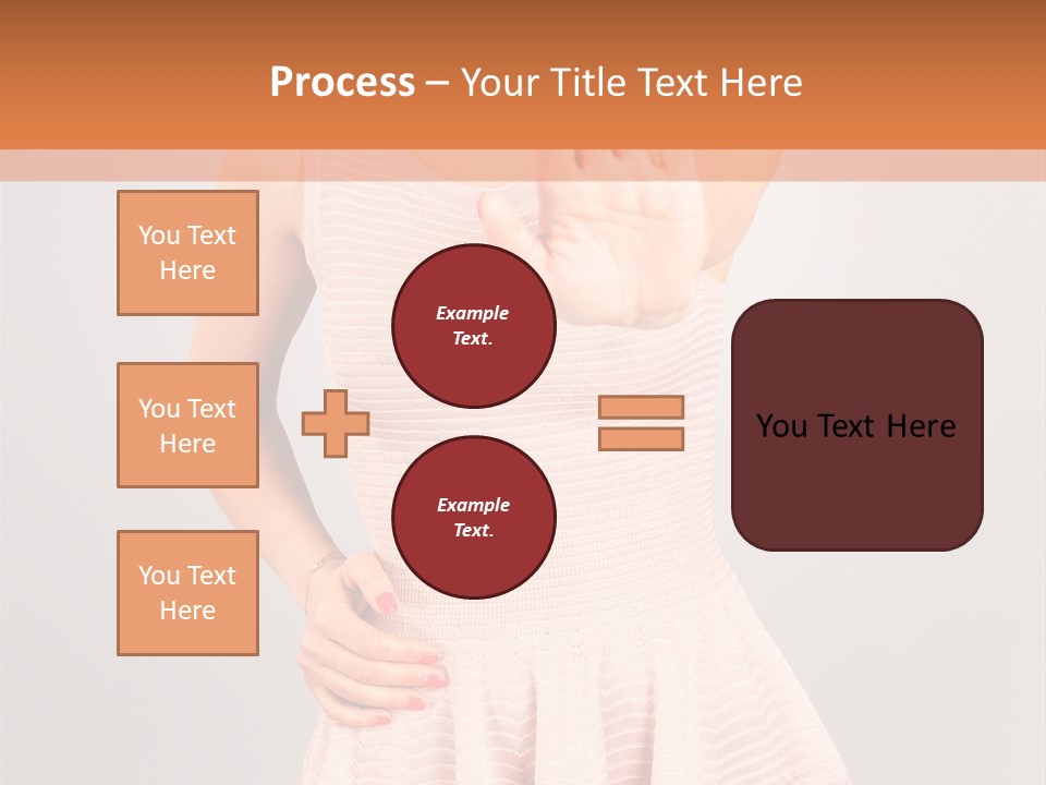 Stop Human Smile PowerPoint Template
