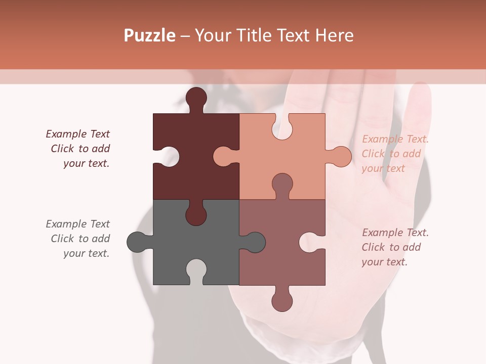 Stopping Attractive Formal PowerPoint Template