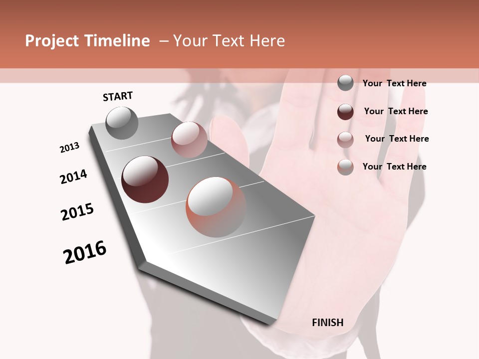 Stopping Attractive Formal PowerPoint Template