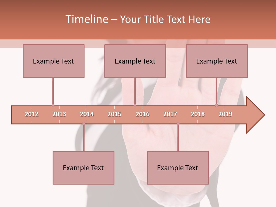 Stopping Attractive Formal PowerPoint Template