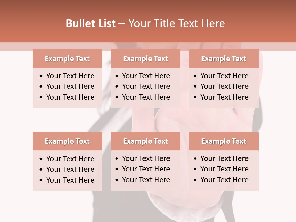 Stopping Attractive Formal PowerPoint Template