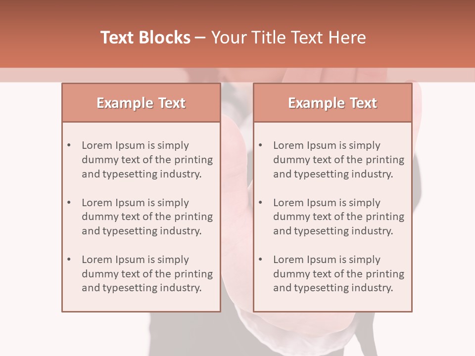 Stopping Attractive Formal PowerPoint Template
