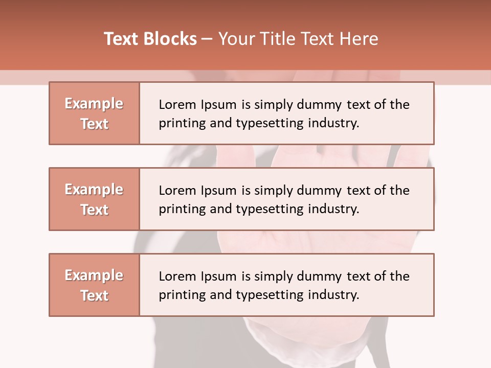 Stopping Attractive Formal PowerPoint Template