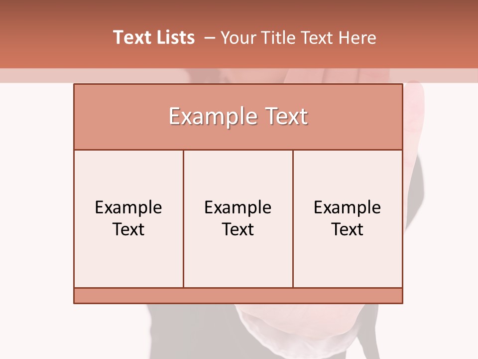 Stopping Attractive Formal PowerPoint Template
