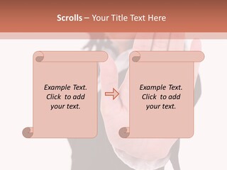 Stopping Attractive Formal PowerPoint Template