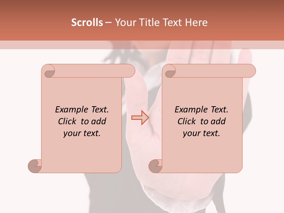 Stopping Attractive Formal PowerPoint Template