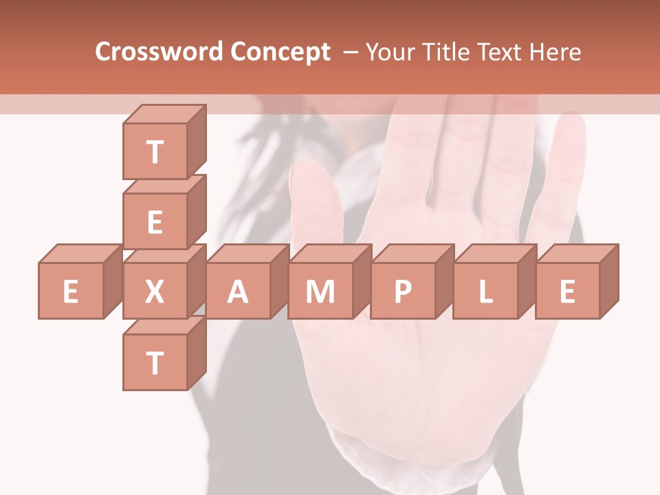 Stopping Attractive Formal PowerPoint Template