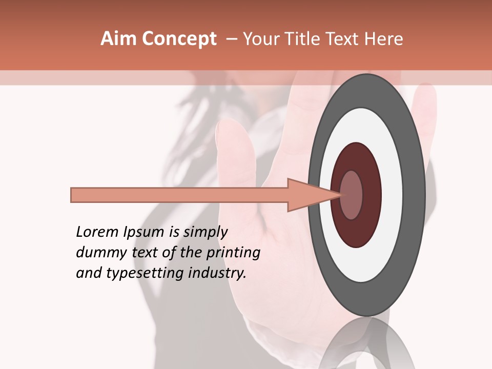 Stopping Attractive Formal PowerPoint Template