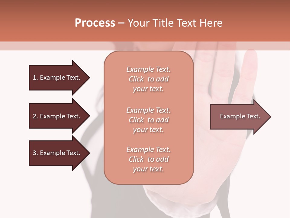 Stopping Attractive Formal PowerPoint Template