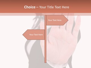 Stopping Attractive Formal PowerPoint Template