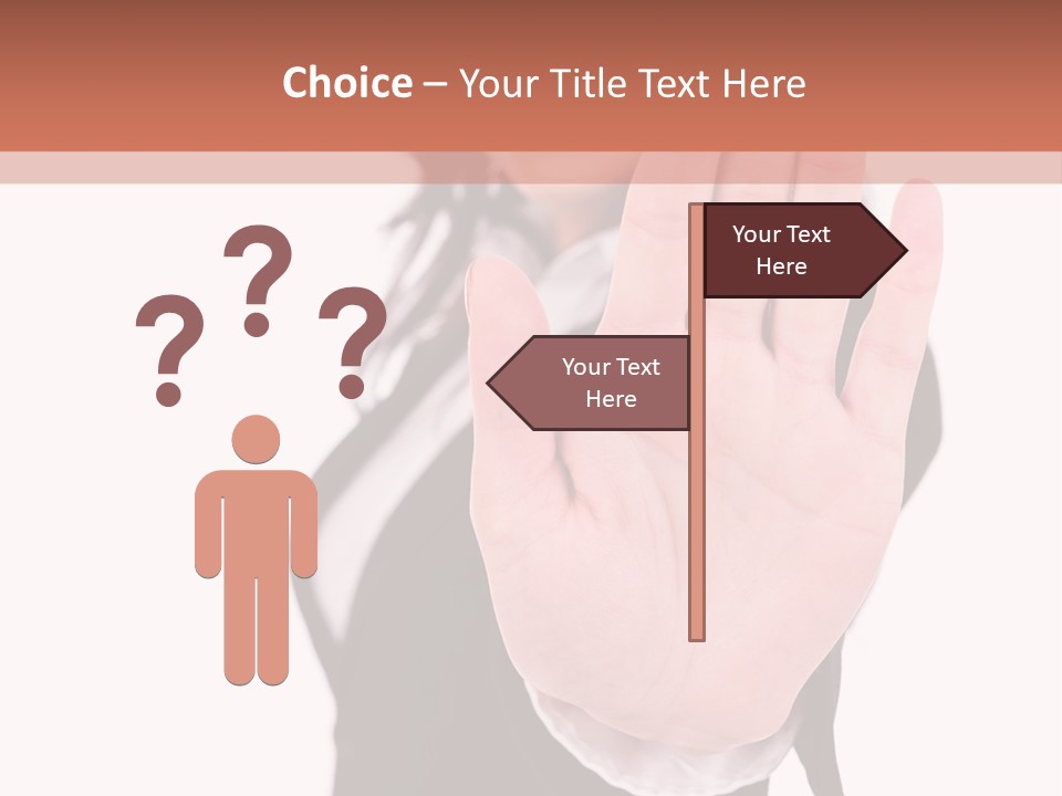 Stopping Attractive Formal PowerPoint Template