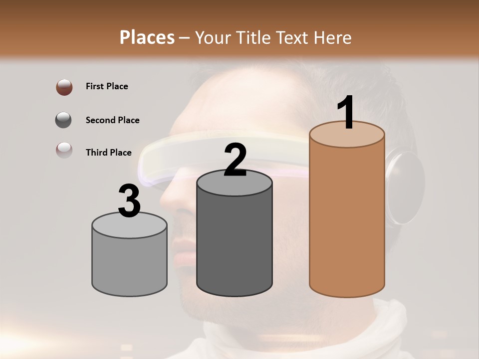 Glass Menu Spectacle PowerPoint Template