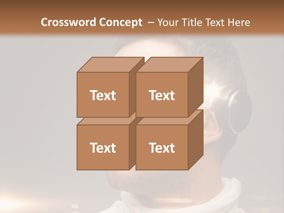 Glass Menu Spectacle PowerPoint Template