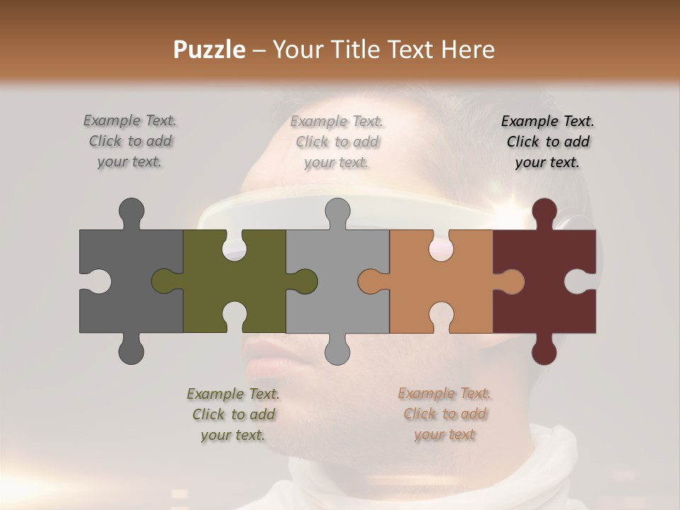 Glass Menu Spectacle PowerPoint Template