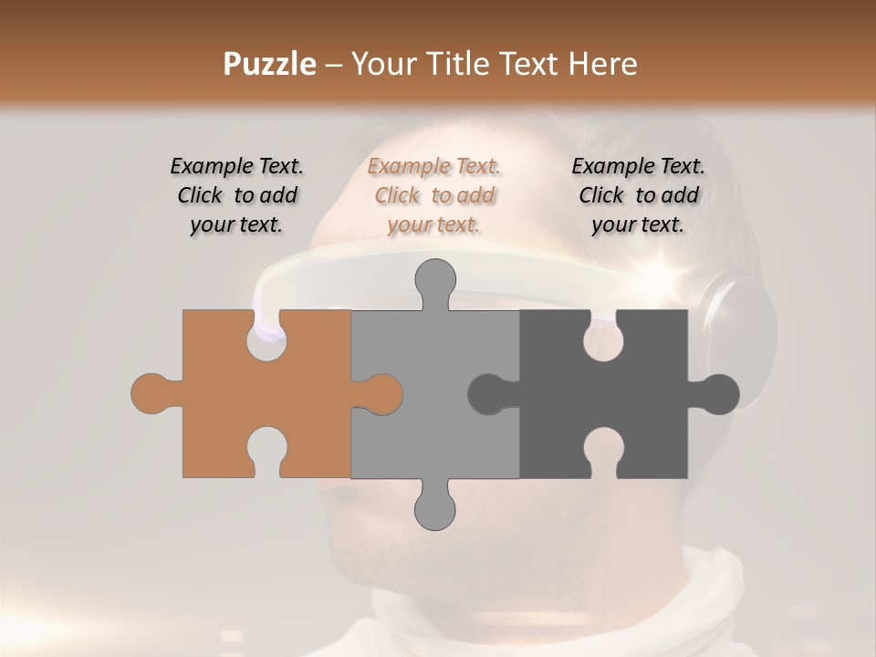 Glass Menu Spectacle PowerPoint Template