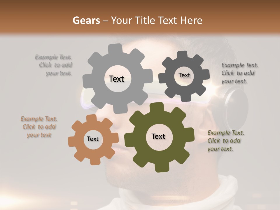 Glass Menu Spectacle PowerPoint Template