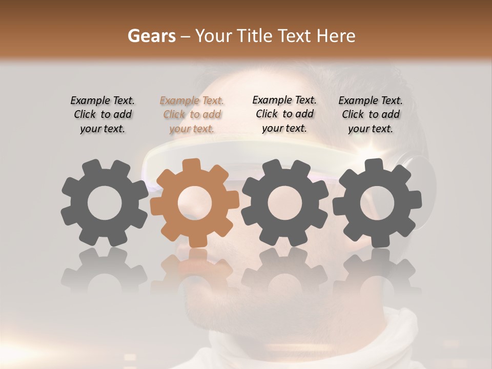 Glass Menu Spectacle PowerPoint Template