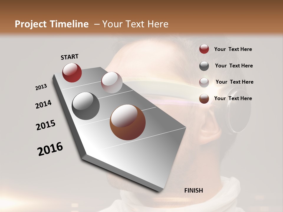 Glass Menu Spectacle PowerPoint Template