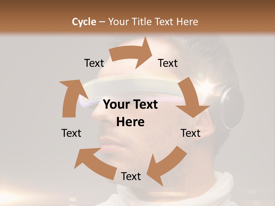 Glass Menu Spectacle PowerPoint Template