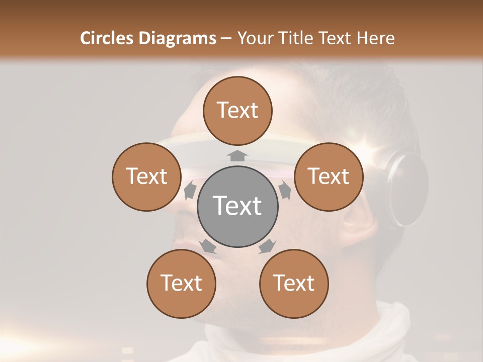 Glass Menu Spectacle PowerPoint Template