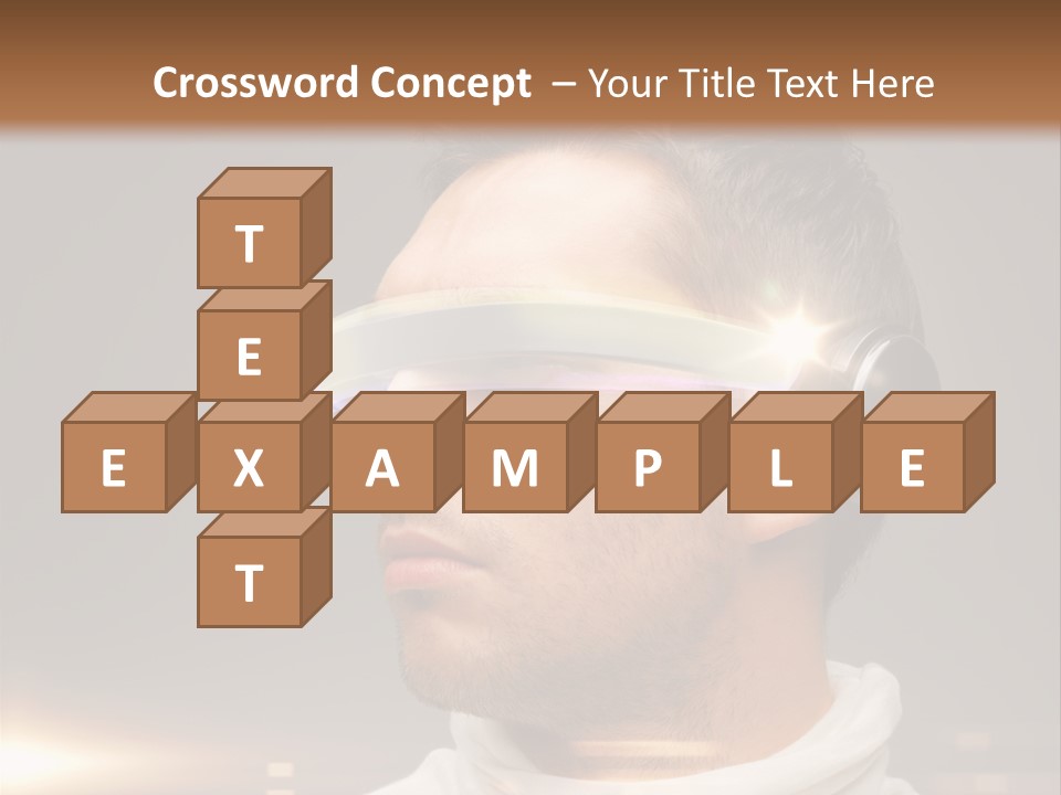 Glass Menu Spectacle PowerPoint Template
