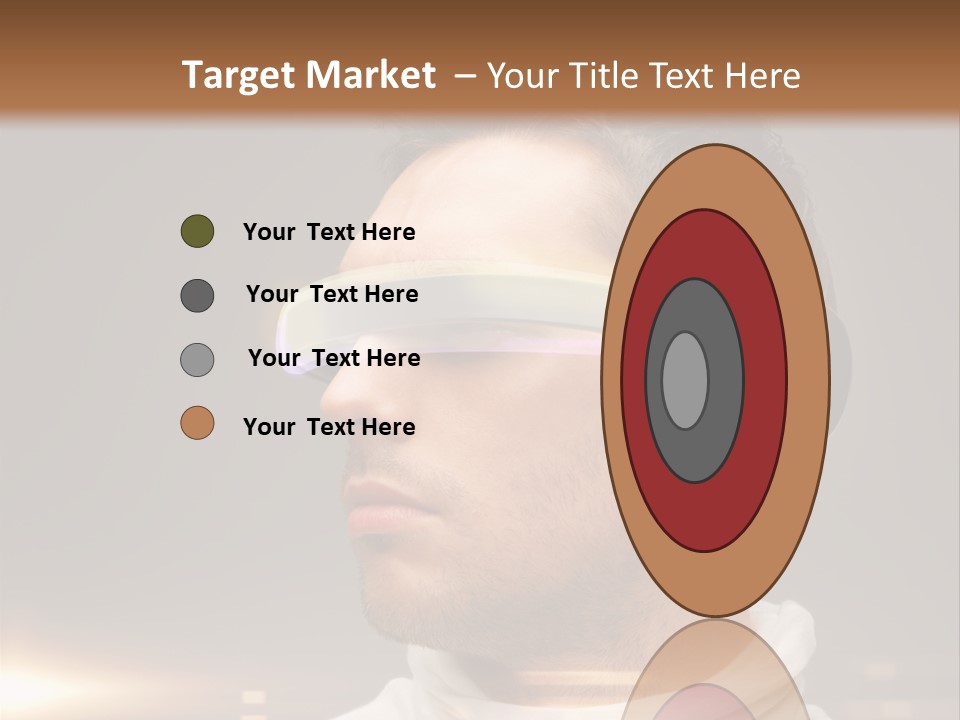 Glass Menu Spectacle PowerPoint Template