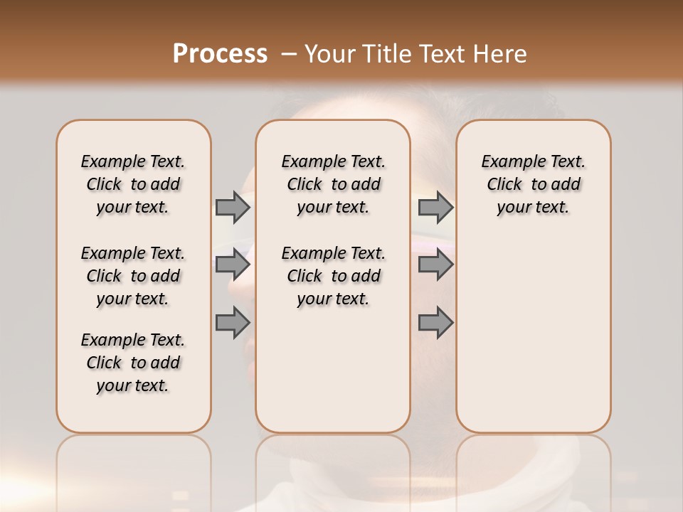 Glass Menu Spectacle PowerPoint Template