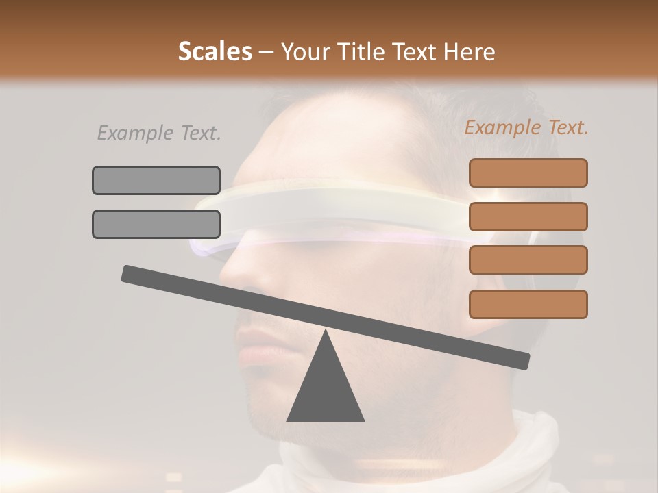 Glass Menu Spectacle PowerPoint Template