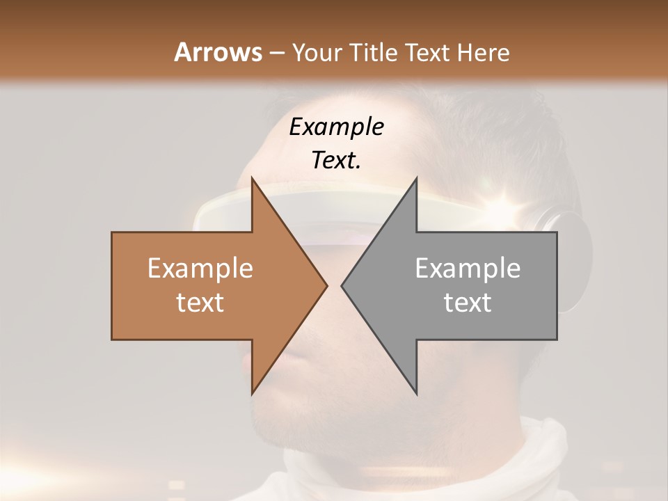 Glass Menu Spectacle PowerPoint Template