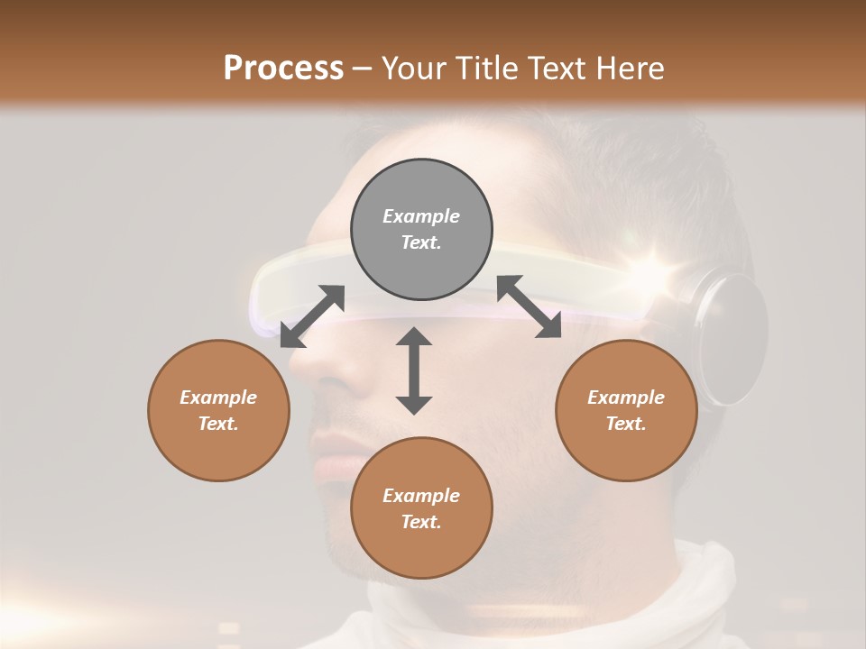 Glass Menu Spectacle PowerPoint Template