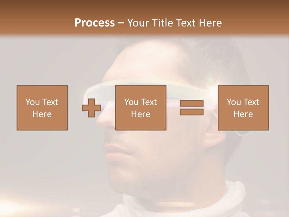 Glass Menu Spectacle PowerPoint Template