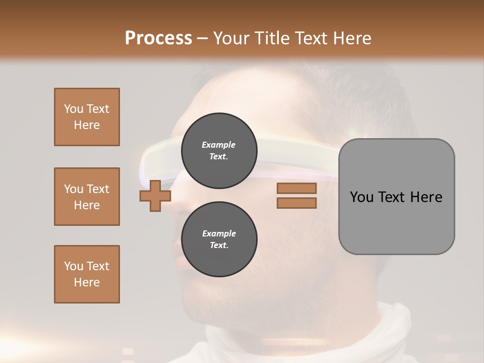 Glass Menu Spectacle PowerPoint Template